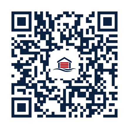 QR code to leave Shoreline Door Systems a Google review
